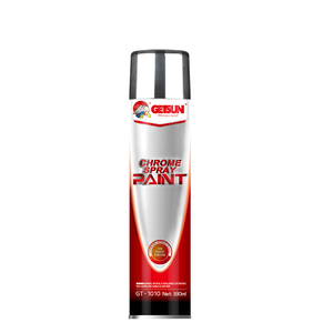 Getsun <span class=keywords><strong>Aerosol</strong></span> Clear Coat Pintura en <span class=keywords><strong>aerosol</strong></span> de Cromo Negro - Product Image 1