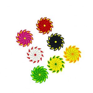 Parches Termoadhesivos de Girasol y Molino de Viento Coloridos de 5.3cm para Prendas, Venta Directa de Fábrica, Bajo MOQ, Parches de Gatos - Product Image 2