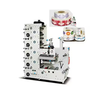 Machine d'impression offset de tasse de papier numérique d'impression UV efficace de prix usine R210-5B à grande vitesse