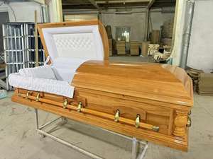 SA82 дешевые деревянные шкатулки и гробы похоронные принадлежности - Product Image 2