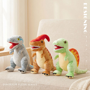 <span class=keywords><strong>Serie</strong></span> de Peluches de Dinosaurios Multicolores y Multiestilos, Juguetes de Peluche de Dinosaurios Personalizados, Fábrica de Peluches al por Mayor - Product Image 6