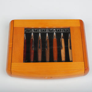 Variety of Handmade Wooden Pen <b>Boxes</b> Made From MDF <b>Wood</b> with Rectangle Shape for Organization and Storage Gift & Craft - Product Image 2