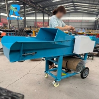 Machine de préparation d'aliments pour animaux de ferme, broyeur d'aliments grande capacité, machine de fabrication et de traitement d'aliments, Chine