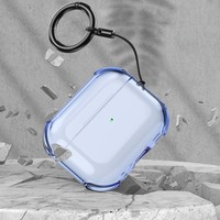 Étui pour écouteurs portable transparent coloré en TPU souple anti-jaunissement pour AirPods 1/2/3/4/pro 2 5