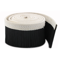 TDF 70mm/100mm brosse à chaussures anti-poussière brosse d'aspirateur CNC pour aspirateur machine de gravure cache-poussière travail sur moteur de broche de routeur CNC