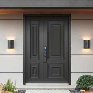 ประตูบ้านสำเร็จรูปแบบเปิดสองบาน ป้องกันการโจรกรรม <span class=keywords><strong>รุ่น</strong></span>ใหม่ปี 2025 สำหรับบ้านพักตากอากาศในชนบท  วัสดุหล่อขึ้นรูปอะลูมิเนียมผสมสังกะสี สไตล์โพสต์โมเดิร์น - Product Image 1