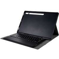 Keyboard dengan pelindung Case untuk Samsung Galaxy Tab S8 Ultra 14.6 "X900/X906, Cover dengan nirkabel gigi biru Keyboard QWERTY