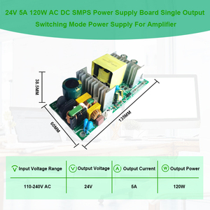 24V 5A 120W AC DC SMPS Board cung cấp điện đầu ra duy nhất chuyển đổi chế độ cung cấp điện cho bộ khuếch đại - Product Image 3