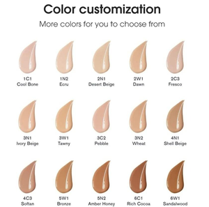 Fond de teint coussin éclaircissant SPF <span class=keywords><strong>45</strong></span> <span class=keywords><strong>SPA</strong></span>+++ longue durée personnalisé en marque propre, crème BB CC, fond de teint coussin - Product Image 5