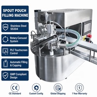 Machine de remplissage de sachets à pompe à piston multifonctionnelle entièrement automatique pour ketchup de tomate, en acier inoxydable 304, certifiée CE, pour sauces épaisses et visqueuses en usine