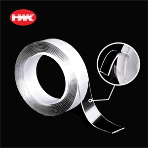 HWK <span class=keywords><strong>forte</strong></span> viscosità rimovibile Nano doppio lato <span class=keywords><strong>nastro</strong></span> adesivo lavabile strisce Gel mago Nano <span class=keywords><strong>nastro</strong></span> <span class=keywords><strong>trasparente</strong></span> impermeabile 1MM - Product Image 2