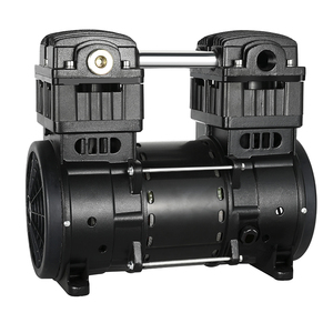 Compressore d'Aria Industriale Silenzioso Senza Olio a Pistone Raffreddato ad Aria 2 Cilindri 2hp 1600W in Vendita - Product Image 4