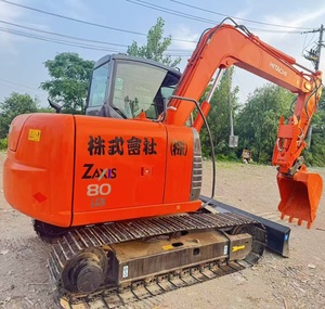 รถขุดมือสองยี่ห้อญี่ปุ่น สภาพดี ฮิตาชิ ZX80 ZX70 ZX60 รถขุด 8 ตัน พร้อมหัวหนีบ ได้รับการรับรองมาตรฐาน EPA - Product Image 1