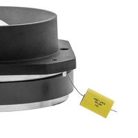 Haut-parleur à dôme en aluminium avec diaphragme en titane CCAW 72 mm, haut-parleur de studio, haut-parleur métallique pour voiture