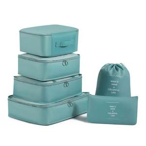 Juego de 6 Bolsas Organizadoras de Maletas Premium, Cubos de Embalaje para Equipaje que Ahorran Espacio para Viajes - Product Image 1