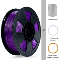 Filamento ZIRO Pla Galaxy Glitter, Filamento Pla de 1.75mm, Consumibles de Plástico para Impresora 3D