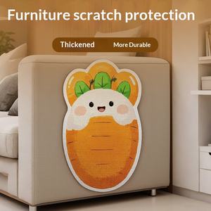 Stiker Kucing Kartun Alien Memanjat Sofa Pelindung Anti Gores Tahan Aus Multifungsi Stiker Dinding Kucing Natal - Product Image 3