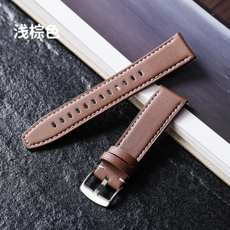 ปลายแบนสองด้าน - สีน้ำตาลอ่อน