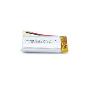 <span class=keywords><strong>3</strong></span>,7V 800mAh 902535 Oplaadbare Lithium-ion Polymeer Lipo Batterij 9,0mm Met Kabel en Connector - Product Image 6
