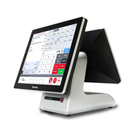 Chine fabricant Intel J6412 /I3/I5 processeur tout en un écran tactile Epos Checkout compteurs paiement POS Terminal POS machine