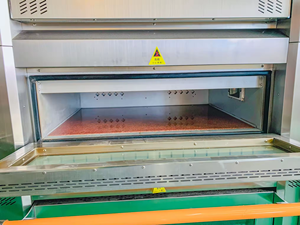 Horno eléctrico de cubierta de lujo YOSLON con vapor de acero inoxidable 3 cubiertas 6 bandejas hornos horno comercial para hornear - Product Image 5