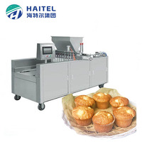 Machine de remplissage et de dépose de cupcakes entièrement automatique, machine de formage de gâteaux, ligne de production de cupcakes pour usine – Vente chaude