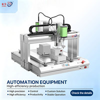 Distributeur de colle automatique double tête pour bureau, haute précision et performance stable