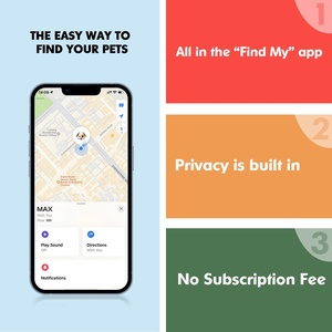 2-Trong-1 Thông Minh <span class=keywords><strong>GPS</strong></span> Pet Tracker Chống-Mất Nhựa Con Chó Cổ Áo Với 4G Mạng IOS Tương Thích Không Có Hàng Tháng Phí Navigator - Product Image 3