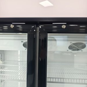 Réfrigérateur vertical commercial à 3 portes vitrées pour <span class=keywords><strong>supermarché</strong></span> et restaurant, refroidissement par air, certifié CE/CB - Product Image 5