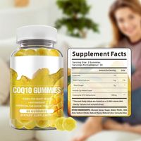 Gummies HDK CoQ10 – Compléments personnalisés OEM/ODM pour la santé cardiaque et l'énergie – Antioxydant, anti-âge et stimulant de vitalité
