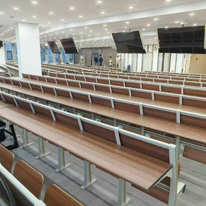 Bureaux et chaises d'université modernes en aluminium <span class=keywords><strong>avec</strong></span> design connecté pour l'étude des étudiants et l'utilisation multimédia - Product Image 5