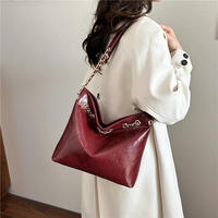 Sac à bandoulière de luxe pour femme, en cuir premium, avec deux fermetures éclair, idéal pour le quotidien et les affaires