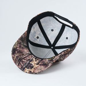 Casquette Snapback 5 Panneaux Non Structurée avec Logo Brodé 3D Personnalisé, Design Entièrement Imprimé, en Coton, pour le Sport et la Course à Pied - Product Image 6