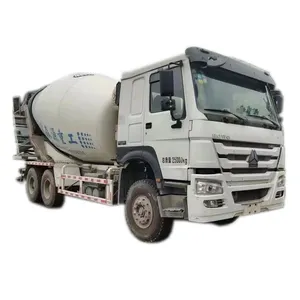 Usato Sinotruck howo 340HP 6*4 cemento betoniera camion di miscelazione per la vendita