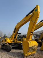 Excavatrice sur chenilles Komatsu PC300 d'occasion, d'origine japonaise, 30 tonnes, grande excavatrice, engin de construction, prête pour une expédition immédiate