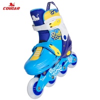 Patins à roulettes pour enfants MZS805 avec roulements ABEC-7, roues en PU de 64/72/76 mm, châssis en aluminium deux pièces, frein TPR - Patins durables