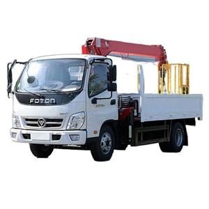 Nouveaux camions-grues télescopiques FOTON municipaux de 4 tonnes avec nacelle suspendue - Product Image 1