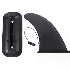 Aileron de planche de surf gonflable amovible et insérable, type queue de poisson, pour SUP et planche de surf, avec fonction de séparation d'eau - Product Image 4