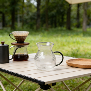 <span class=keywords><strong>Verre</strong></span> à boire en borosilicate de haute qualité, <span class=keywords><strong>tasse</strong></span> à jus transparente simple avec poignée colorée, résistante à la chaleur et aux hautes températures, pour le thé domestique - Product Image 3