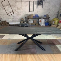 Pieds de meubles modernes en marbre, meilleures Tables à manger en acier inoxydable, métal, services OEM