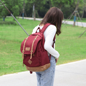 Hot Bán Thiết Kế Mới Oxford Có Thể Gập Lại Bìa Giải Trí Ba Lô Chống Thấm Nước Ngoài Trời Túi Fashional Sinh Viên Ba Lô Cho Sử Dụng Hàng Ngày - Product Image 5