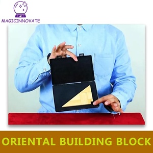 Puzzle éducatif en bois blocs <span class=keywords><strong>de</strong></span> construction magiques, <span class=keywords><strong>tour</strong></span> <span class=keywords><strong>de</strong></span> <span class=keywords><strong>magie</strong></span> <span class=keywords><strong>facile</strong></span> <span class=keywords><strong>à</strong></span> <span class=keywords><strong>faire</strong></span> pour les enfants <span class=keywords><strong>à</strong></span> la maison, jouet magique pour enfants - Product Image 4