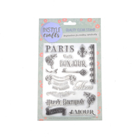 Nouveaux timbres clairs créatifs Style Vintage Scrapbooking timbres Festival voeux carterie timbres à vendre