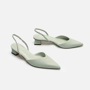 Nouvelles Chaussures Élégantes à Talon Carré pour Femme, Minimalistes avec Bride Cheville, Grande Taille 41-43, Escarpins Tendance - Product Image 5