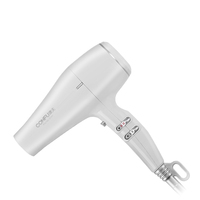CONFU Sèche-cheveux électrique de haute qualité Souffleur de cheveux professionnel puissant ionique en plastique blanc AMERICAN