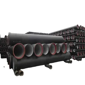 EN545 ISO2531 C30 Class K7 K8 K9 יצוק DI צינורות רקיע ברזל צינור לשתייה מתוקים מים אספקת מחתרת