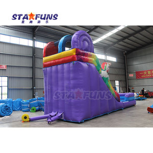 Castillo de agua inflable de nuevo diseño para niños y adultos, tobogán de patio trasero, tobogán de agua inflable para jugar en la piscina - Product Image 6