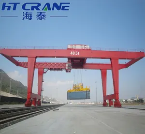Rail mounted RMG container gantry crane mobile gantry crane supplier