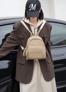 <span class=keywords><strong>Zaino</strong></span> da Donna in Vera Pelle Morbida alla Moda, Borsa a Spalla Multicolore per Pendolarismo Quotidiano e Viaggi - Product Image 6
