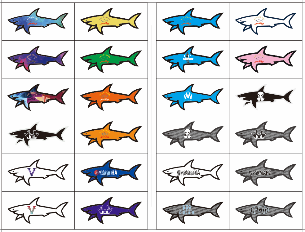 Random color mixing shipment